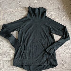 Carve Designs Dark Gray Turtleneck Sweater